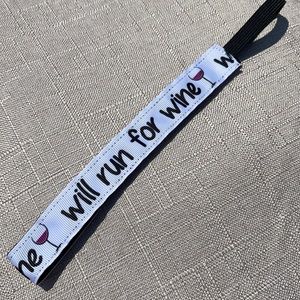 Will run for wine headband